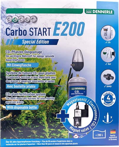 Dennerle Carbo Start E200 Special Edition - CO2-Düngeset für Aquarien bis 200 Liter von Dennerle