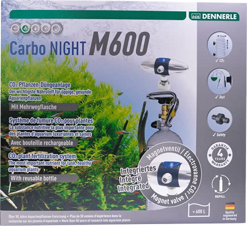 Dennerle Carbo Night M600 - CO2-Düngeset für Aquarien bis 600 Liter von Dennerle