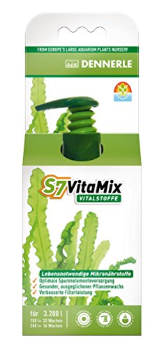 Dennerle 4464 S7 Vita Mix Vitalstoffe für Aquarienpflanzen, 100 ml von Dennerle