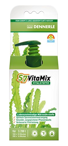 Dennerle 4464 S7 Vita Mix Vitalstoffe für Aquarienpflanzen, 100 ml Dennerle 4464 S7 Vita Mix Vitalstoffe für Aquarienpflanzen, 100 ml von Dennerle