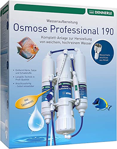 Dennerle Osmose Professional 190 - Komplett-Anlage zur Herstellung von weichem, hochreinem Wasser von Dennerle
