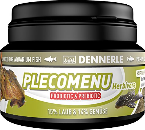 Dennerle Pleco Menu Herbivore 100 ml - Futter für Welse von Dennerle