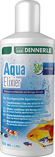 Dennerle Aqua Elixier - Wasseraufbereiter mit Moringa-Extrakt, für fischgerechtes Aquarienwasser (250 ml) von Dennerle
