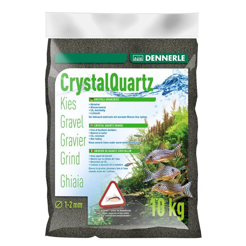 Dennerle Aquarium Kristall Quarzkies Diamantschwarz 10kg von Dennerle