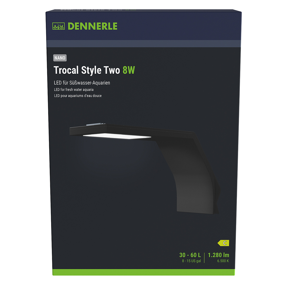 Dennerle Aquarium LED Trocal Style Two 8W von Dennerle