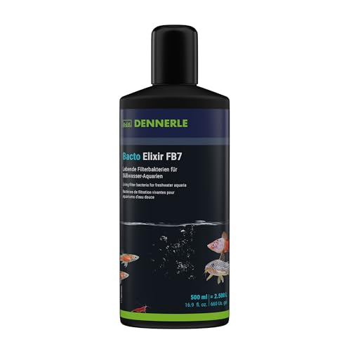 Dennerle Bacto Elixir FB7, 500 ml - Wasseraufbereiter für gesundes und klares Wasser, Schadstoff und Mulm Reduzierer Dennerle Bacto Elixir FB7, 500 ml - Wasseraufbereiter für gesundes und klares Wasser, Schadstoff und Mulm Reduzierer von Dennerle