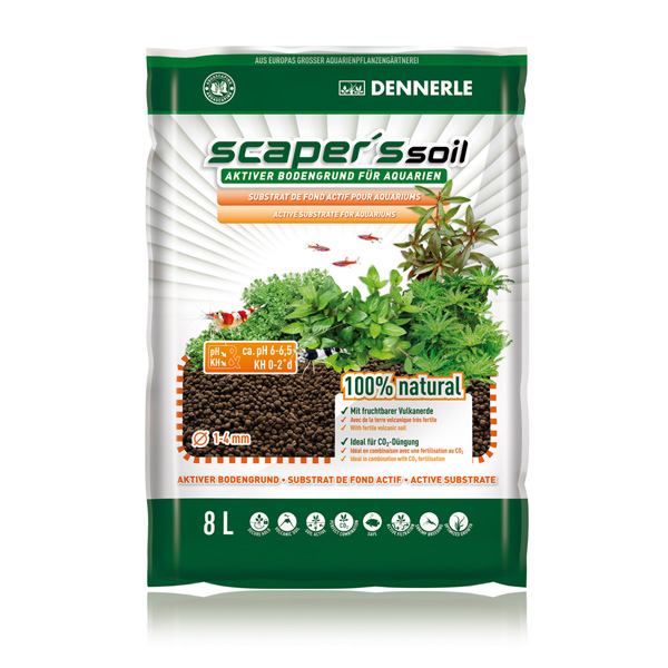 Dennerle Bodengrund Scaper's Soil 8l Dennerle Bodengrund Scaper's Soil 8l von Dennerle