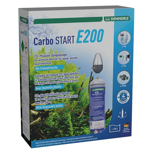 Dennerle Carbo Start E200 - CO2-Düngeset für Aquarien bis 200 Liter von Dennerle