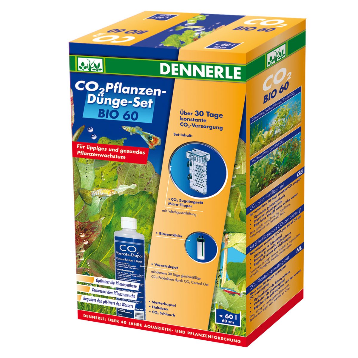 Dennerle CO2 Pflanzen-Dünge-Set BIO 60 von Dennerle