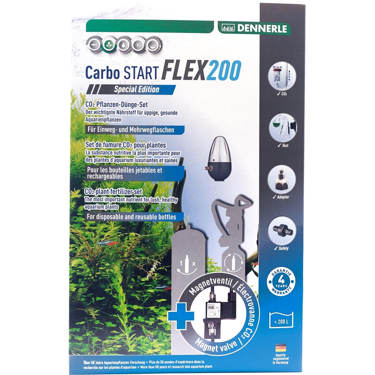 Dennerle CO2 Set CarboSTART Flex200 Spec. Edition Dennerle CO2 Set CarboSTART Flex200 Spec. Edition von Dennerle