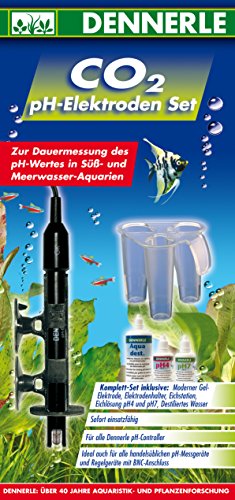 Dennerle CO2 pH-Elektroden Set - Komplettset zur Dauermessung des pH-Werts im Aquarium von Dennerle