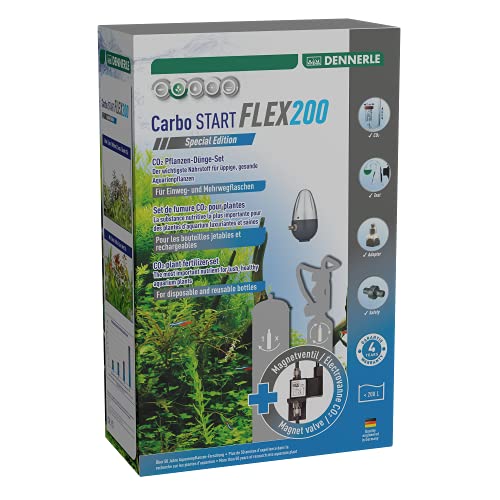 Dennerle Carbo Start Flex200 Spec. Edition - CO2-Düngeset für Aquarien bis 200 Liter von Dennerle