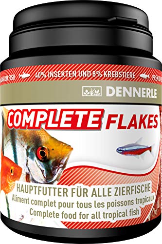 Dennerle Complete Flakes 200 ml - Hauptfutter für alle Zierfische in Flakes-Form Dennerle Complete Flakes 200 ml - Hauptfutter für alle Zierfische in Flakes-Form von Dennerle