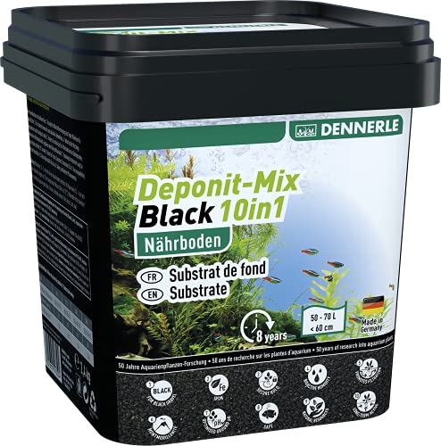 Dennerle Deponit-Mix Black 10in1-2,4 kg Multimineral-Nährboden für Aquarien von 50-70 Liter Dennerle Deponit-Mix Black 10in1-2,4 kg Multimineral-Nährboden für Aquarien von 50-70 Liter von Dennerle