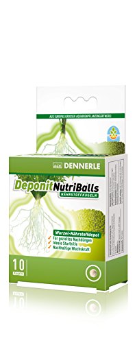 Dennerle Deponit NutriBalls - Der Universal-Wurzeldünger für Aquarienpflanzen - 10 Stück von Dennerle