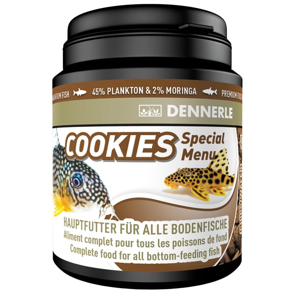 Dennerle Fischfutter Cookies Special Menu 200ml Dose Dennerle Fischfutter Cookies Special Menu 200ml Dose von Dennerle