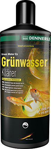 Dennerle Grünwasserklärer - entfernt zuverlässig Schwebealgen aus dem Teich (1000 ml) von Dennerle