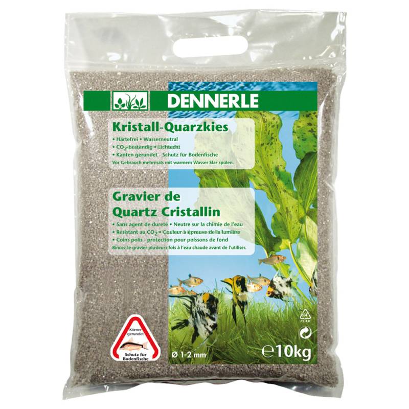 Dennerle Kristall-Quarzkies 1-2 mm (10 kg) - naturweiß von Dennerle
