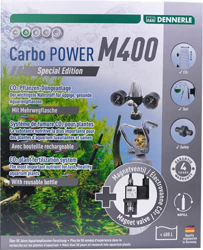 Dennerle Carbo Power M400 Special Edition - CO2-Düngeset für Aquarien bis 400 Liter von Dennerle