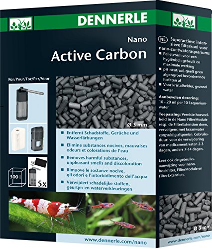 Dennerle Nano Active Carbon - superaktive Intensiv-Filterkohle für Nano Süßwasseraquarien von Dennerle