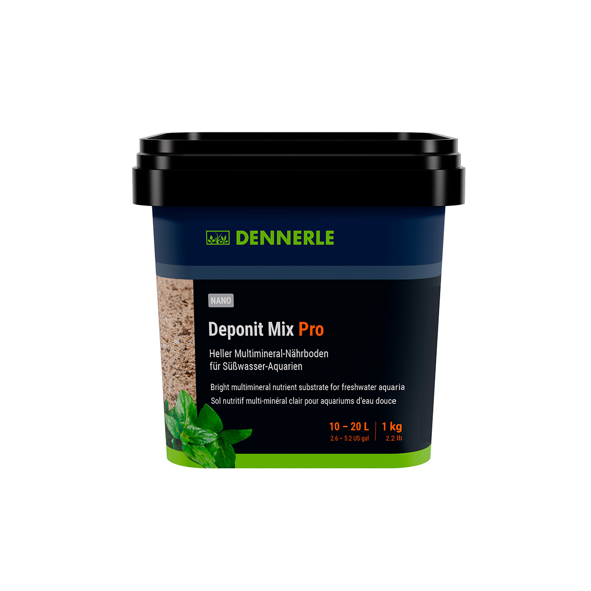 Dennerle Nano DeponitMix Nährboden 1kg von Dennerle