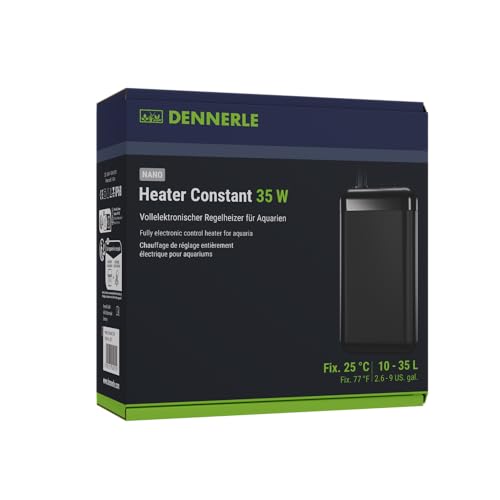 Dennerle Nano Heater Constant 35 W - Vollelektronischer Regelheizer für Aquarien von 10-35 Liter von Dennerle