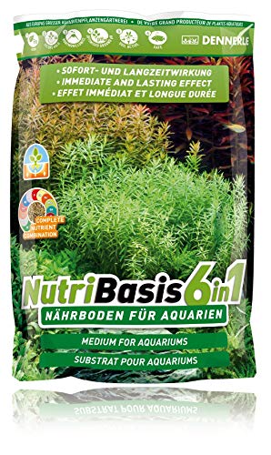Dennerle NutriBasis 6 in 1 – Nährboden für Aquarien – für prächtigen Pflanzenwuchs 4,8 kg Dennerle NutriBasis 6 in 1 – Nährboden für Aquarien – für prächtigen Pflanzenwuchs 4,8 kg von Dennerle