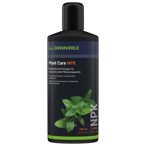 Dennerle Plant Care NPK, 500 ml - Makronährstoff-Dünger für anspruchsvolle Pflanzenaquarien von Dennerle
