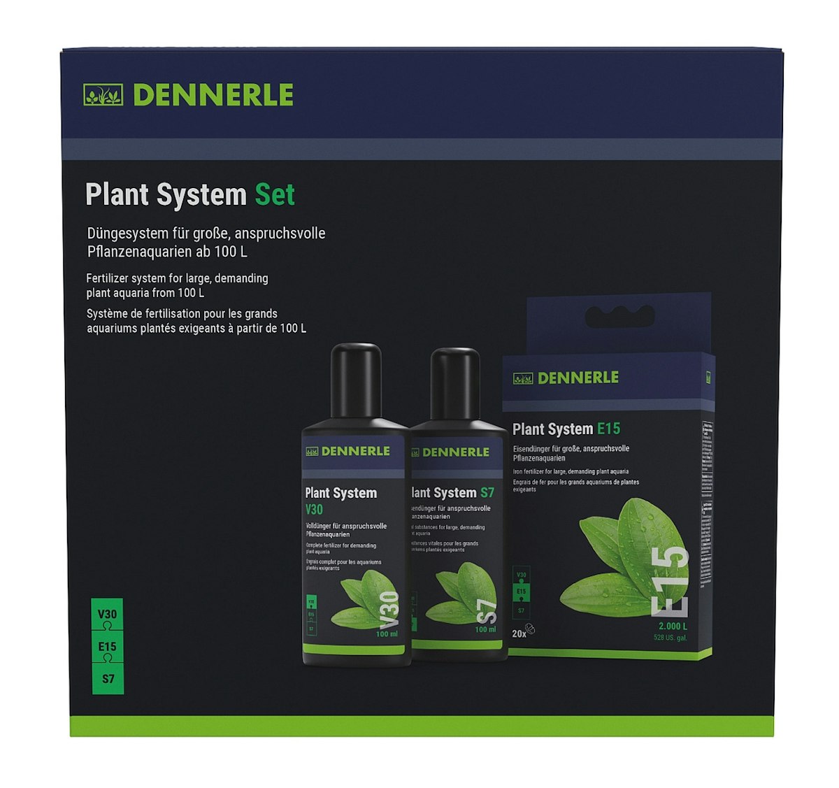 Dennerle Plant System Set Pflanzenpflege von Dennerle