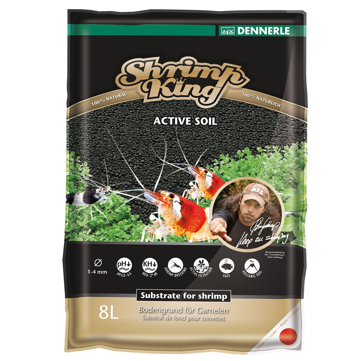 Dennerle Shrimp King Bodengrund Active Soil 8l Dennerle Shrimp King Bodengrund Active Soil 8l von Dennerle