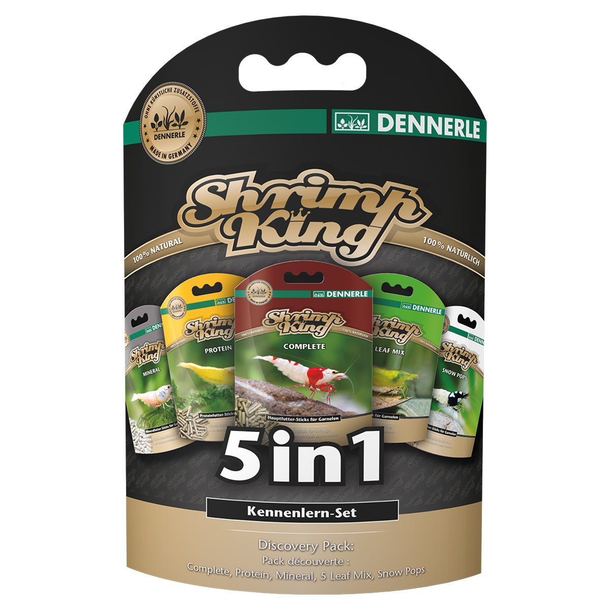 Dennerle Shrimp King Garnelenfutter Multipack 5in1 Dennerle Shrimp King Garnelenfutter Multipack 5in1 von Dennerle