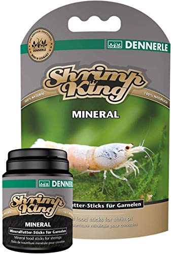 Shrimp King Mineral 45g - Ergänzungsfutter für Ziergarnelen - Zur Vorbeugung von Häutungsproblemen Shrimp King Mineral 45g - Ergänzungsfutter für Ziergarnelen - Zur Vorbeugung von Häutungsproblemen von Dennerle