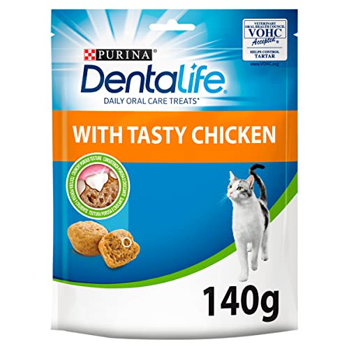 DENTALIFE Katzen Zahnleckerlis Huhn 140g von Dentalife