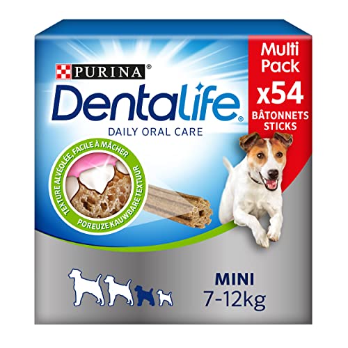 DENTALIFE Mini Multipack 54 Kausnacks für kleine Hunde, 882 g, Mundhygiene im Alltag von Dentalife