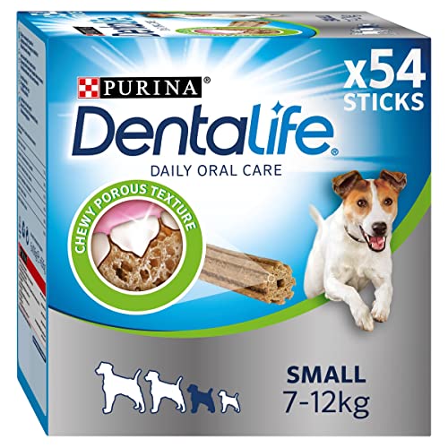 Dentalife Kauspielzeug für kleine Hunde, Huhn, 18 x 49 g von Dentalife