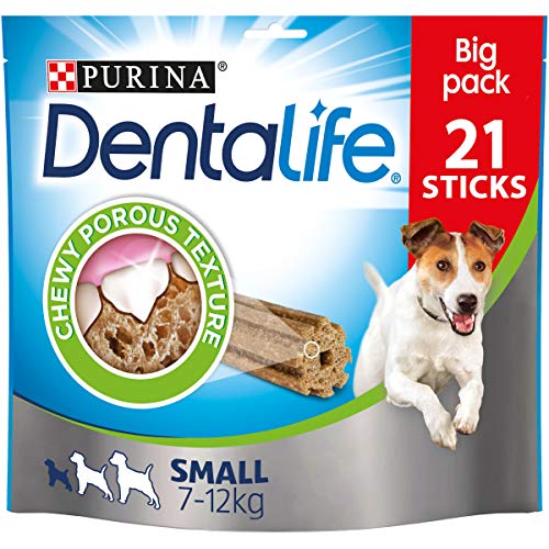 Dentalife Dental Chews for Small Adult Dogs, 21 sticks, 345g von Dentalife