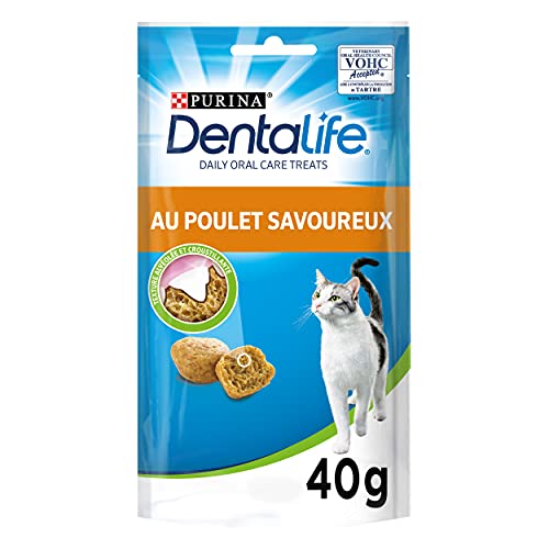 PURINA DENTALIFE | Katzensnacks | Huhn | 8 x 40 g von Dentalife