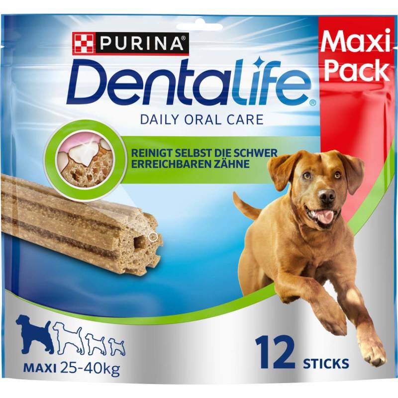 Purina DentaLife Tägliche Zahnpflege-Snacks für große Hunde Maxipack 426g von Dentalife