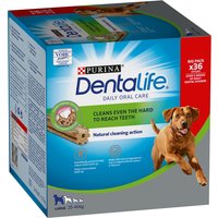 PURINA Dentalife Tägliche Zahnpflege-Snacks für große Hunde - 36 Sticks  (12 x 106 g) von Dentalife