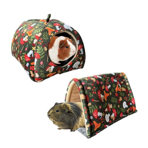 Denyskwin Meerschweinchenversteck & Tunnel Spielzeug-Set – Plüsch-Kleintierzelt mit rutschfester Unterseite & warmer Fleece-Bettwäsche für Maus, Chinchillas, Hamster, Igel, Frettchen, Bartagamen und Denyskwin Meerschweinchenversteck & Tunnel Spielzeug-Set – Plüsch-Kleintierzelt mit rutschfester Unterseite & warmer Fleece-Bettwäsche für Maus, Chinchillas, Hamster, Igel, Frettchen, Bartagamen und von Denyskwin