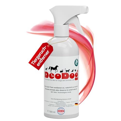 DeoDog Premium Geruchsentferner I 500ml I Tiergeruch - Hundegeruch neutralsieren I Hundeparfüm - Geruchsneutralisierer Auto, Sofa, Couch – Textilerfrischer Spray, Anti Urin mit Tiefenwirkung DeoDog Premium Geruchsentferner I 500ml I Tiergeruch - Hundegeruch neutralsieren I Hundeparfüm - Geruchsneutralisierer Auto, Sofa, Couch – Textilerfrischer Spray, Anti Urin mit Tiefenwirkung von DeoDog