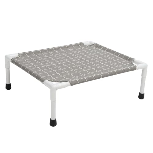 Bequemes, Erhöhtes Hundebett mit Stabiler Konstruktion, Ganzjahresnutzung, Abnehmbare Polsterung, Stilvolles Design, 20,47 X 18,11 X 7,09 Zoll, für Kleine Hunde und Katzen, Bequemes, Erhöhtes Hundebett mit Stabiler Konstruktion, Ganzjahresnutzung, Abnehmbare Polsterung, Stilvolles Design, 20,47 X 18,11 X 7,09 Zoll, für Kleine Hunde und Katzen, von Depisuta