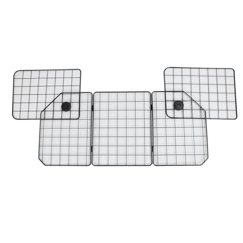Depisuta Hund Auto Barriere, Einstellbare Heavy-Duty-Drahtgitter-Haustier-Teiler-Gate-Fracht Bereich Halten Sie Ihr Haustier sicher Universal Fit Faltbar Autoteiler Rücksitz Barriere SUV Depisuta Hund Auto Barriere, Einstellbare Heavy-Duty-Drahtgitter-Haustier-Teiler-Gate-Fracht Bereich Halten Sie Ihr Haustier sicher Universal Fit Faltbar Autoteiler Rücksitz Barriere SUV von Depisuta
