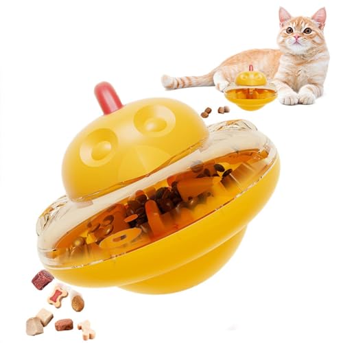 Depisuta Interaktives Katzenspielzeug, interaktives Leckerli-Spender-Katzenspielzeug, lustige Bälle, Slow-Food-Spender, interaktiver Ball, Katzen-Puzzle-Futterspender, Spielzeugball Depisuta Interaktives Katzenspielzeug, interaktives Leckerli-Spender-Katzenspielzeug, lustige Bälle, Slow-Food-Spender, interaktiver Ball, Katzen-Puzzle-Futterspender, Spielzeugball von Depisuta