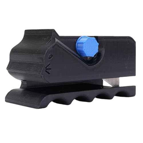 Depisuta Kartonschneider für Katzenkratzer, 3D -Bedruckte Kätzchen -Cutter -DIY -Katzenkratzer -Kartonstreifen -Werkzeug, Kartonschneidemaschine für Katzenliebhaber (Black) von Depisuta