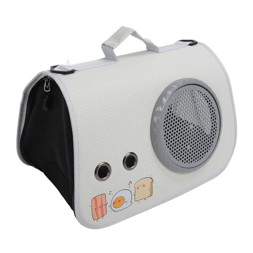 Depisuta Katzenträger, Atmungsaktives Mesh Cat Space -Kapsel mit Taschen mit Kleinen Hunden Katzen, Haustierträger für Reisen Wandercamping Im Freien, 16,1 X 12,2 Zoll (Typ B) von Depisuta