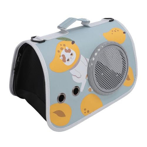 Depisuta Katzenträger, Atmungsaktives Mesh Cat Space -Kapsel mit Taschen mit Kleinen Hunden Katzen, Haustierträger für Reisen Wandercamping Im Freien, 16,1 X 12,2 Zoll (Type C) von Depisuta