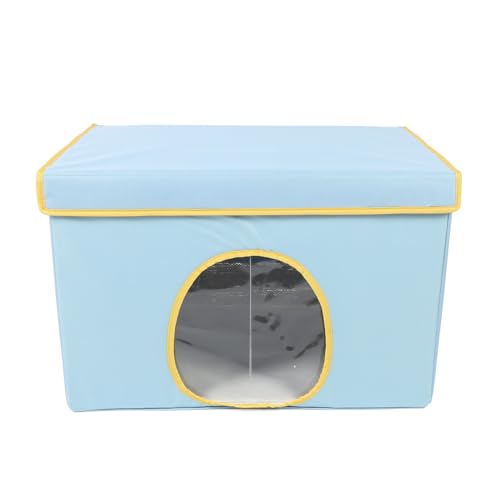 Isoliertes Katzenhaus Im Freien, 23,62 X 17,32 X 16,54 Zoll, Klein, Faltbar, Warme Haustierhöhle, Tragbarer Winter-Katzenunterschlupf mit Stautaschen für Kleine Kätzchen, Welpen Isoliertes Katzenhaus Im Freien, 23,62 X 17,32 X 16,54 Zoll, Klein, Faltbar, Warme Haustierhöhle, Tragbarer Winter-Katzenunterschlupf mit Stautaschen für Kleine Kätzchen, Welpen von Depisuta