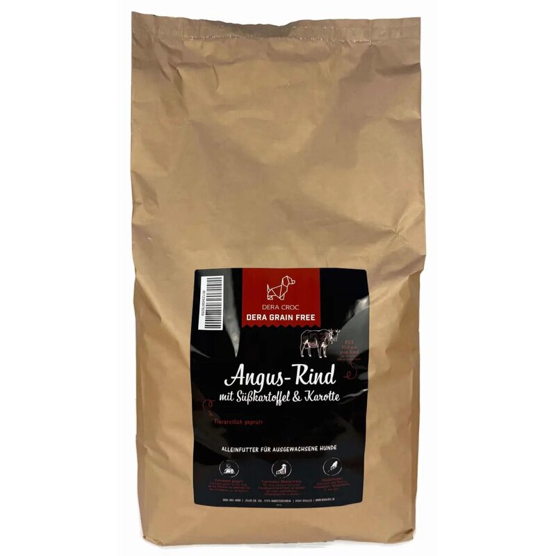 Dera Croc Premium Angus-Rind mit Süßkartoffel & Karotte... (6,33 € pro 1 kg) von Dera Croc