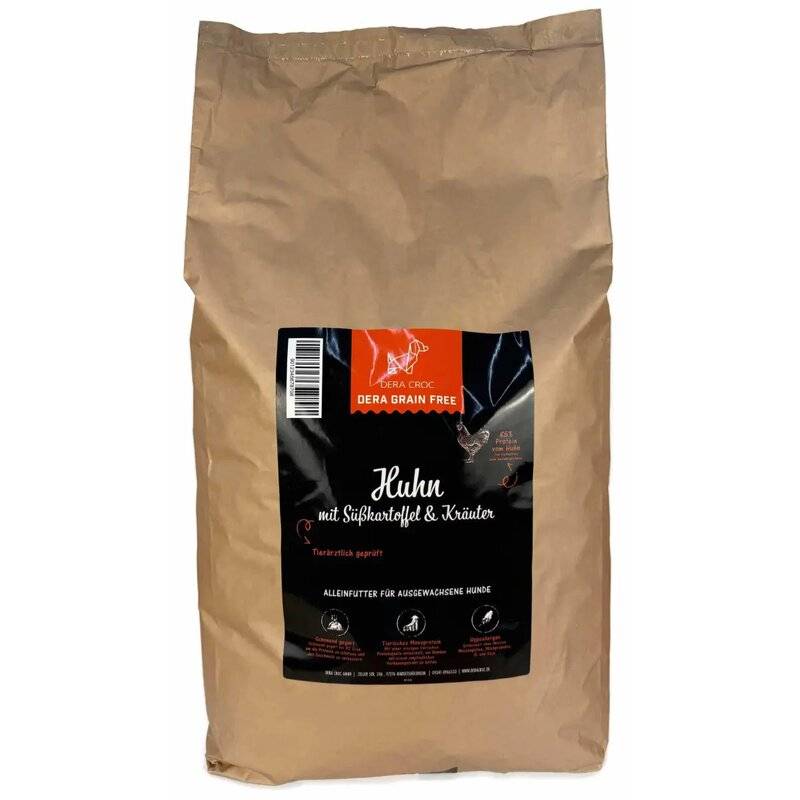 Dera Croc Premium Huhn mit Süßkartoffel & Kräuter... (6,33 € pro 1 kg) von Dera Croc